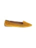 Talbots 100% Leather Yellow Flats Size 8 - photo 1