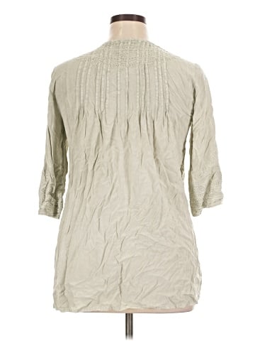 Solitaire 3/4 Sleeve Blouse (view 2)