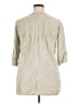 Solitaire 100% Rayon Gray 3/4 Sleeve Blouse Size 1X - photo 2
