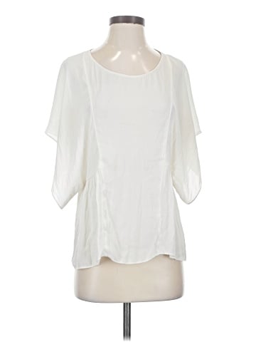 Zara Basic Short Sleeve Blouse (view 1)