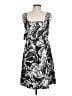 Madison Graphic Black Casual Dress Size 8 - photo 2