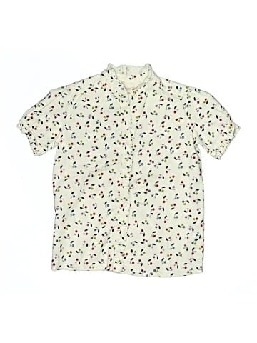 Bonpoint Short Sleeve Button-Down Shirt (view 1)