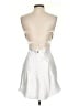 American Threads 100% Polyester Metallic Silver Cocktail Dress Size XS - photo 2