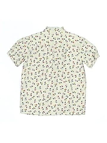 Bonpoint Short Sleeve Button-Down Shirt (view 2)
