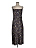 Nicole Miller Print Black Cocktail Dress Size 6 - photo 1