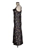 Nicole Miller Print Black Cocktail Dress Size 6 - photo 5