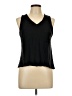 Blue Rain Black Sleeveless T-Shirt Size L - photo 1