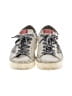 Golden Goose 100% Leather Silver White Sneakers Size EU 38 - photo 2