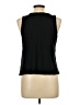 Blue Rain Black Sleeveless T-Shirt Size L - photo 2