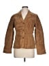 Chadwicks 100% Leather Tan Blazer Size 10 - photo 1