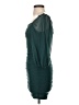 Speechless Solid Teal Cocktail Dress Size S - photo 5