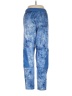 Lands' End 100% Polyester Tie-dye Blue Casual Pants Size XXL - photo 2