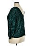 ELOQUII 100% Polyester Teal 3/4 Sleeve Top Size 14 Plus - photo 1