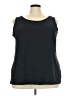 New Directions Black Sleeveless Top Size 4X - photo 1