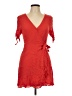 Lulus 100% Rayon Red Cocktail Dress Size L - photo 1