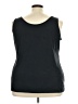 New Directions Black Sleeveless Top Size 4X - photo 2