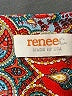 Renee C. 100% Rayon Orange Sleeveless Blouse Size M - photo 7