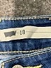 Levi's Color Block Blue Jeans Size 10 - photo 7