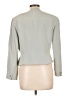 Due Per Due 100% Silk Gray Silk Blazer Size 10 - photo 2