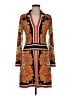Cache Paisley Red Casual Dress Size M - photo 1