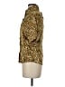 Seductions Animal Print Gold 3/4 Sleeve Blouse Size M - photo 5