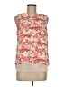 Rose + Olive 100% Polyester Red Sleeveless Blouse Size M - photo 1