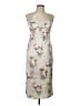Assorted Brands Floral Ivory Cocktail Dress Size L - photo 1