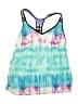 ZeroXposur Tie-dye Blue Swimsuit Top Size 16 - photo 1