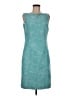 Talbots Tweed Teal Casual Dress Size 8 - photo 1