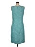 Talbots Tweed Teal Casual Dress Size 8 - photo 2