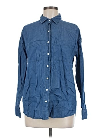 Old Navy Long Sleeve Button-Down Shirt (view 1)
