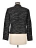 Nine West 100% Polyester Chevron-herringbone Gray Blazer Size 8 - photo 2