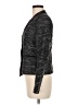 Nine West 100% Polyester Chevron-herringbone Gray Blazer Size 8 - photo 5