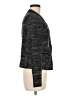Nine West 100% Polyester Chevron-herringbone Gray Blazer Size 8 - photo 4
