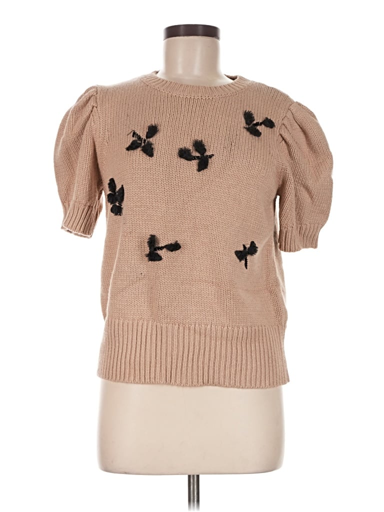 Click to view more detailed imagery on our partner's website Pre-owned Kate Spade New York Pullover Sweater In Tan