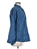 Old Navy 100% Cotton Blue Long Sleeve Button-Down Shirt Size M - photo 4