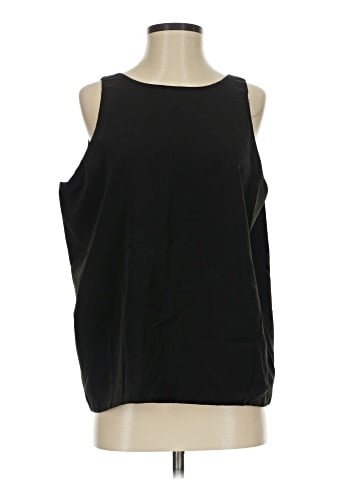 Planet Sleeveless Silk Top (view 1)