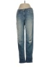 White House Black Market Stars Blue Jeans Size 00 - photo 1