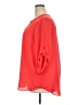Chaus 100% Polyester Red 3/4 Sleeve Blouse Size 2X - photo 5