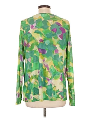 LOGO by Lori Goldstein Long Sleeve Blouse (view 2)