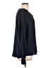 Express 100% Polyester Blue Long Sleeve Blouse Size L - photo 4