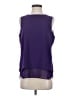 Rose + Olive 100% Polyester Purple Sleeveless Blouse Size M - photo 1