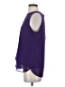 Rose + Olive 100% Polyester Purple Sleeveless Blouse Size M - photo 5