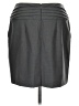 Gianni Bini Solid Gray Formal Skirt Size 10 - photo 2