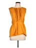 eShakti Orange Sleeveless Blouse Size L - photo 1