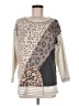 Ali Miles Animal Print Tan Pullover Sweater Size M - photo 1