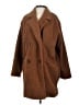 Calvin Klein 100% Polyester Brown Coat Size S - photo 1