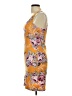 Love Print Orange Cocktail Dress Size L - photo 5