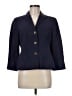 Jones New York Blue Silk Blazer Size 6 Petite - photo 1