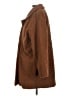 Calvin Klein 100% Polyester Brown Coat Size S - photo 5
